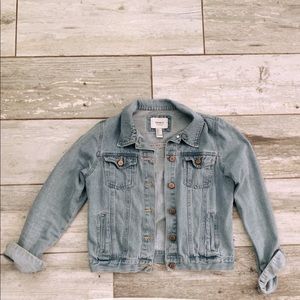 Small Light Wash Denim Jacket